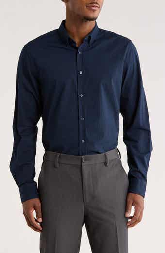 DENIM AND FLOWER Medallion Print Dress Shirt