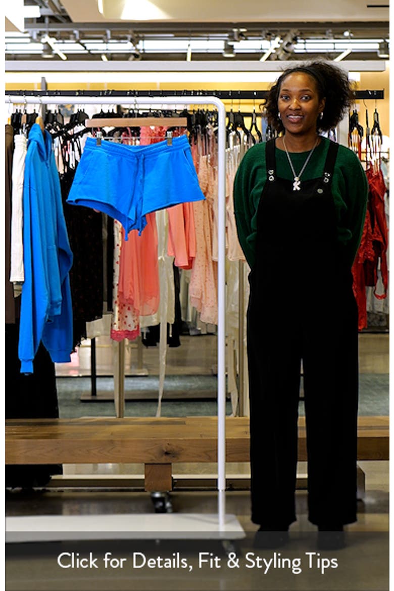 Raw Cut French Terry Drawstring Shorts video