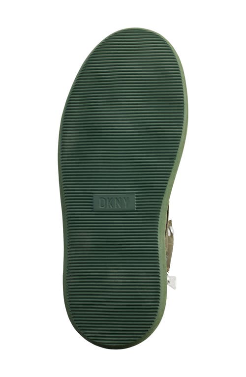 Dkny Aken Sneaker Boot In Green