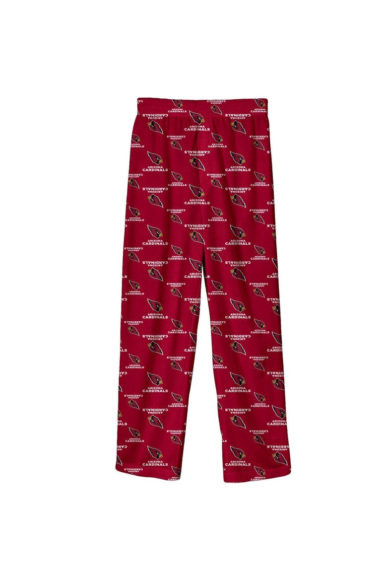 Youth Cardinal Arizona Cardinals Team-Colored Printed Pajama Pants, Main, color, Cardinal