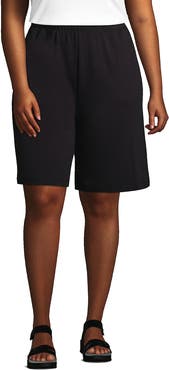 Lands' End Sport Knit High Rise Shorts