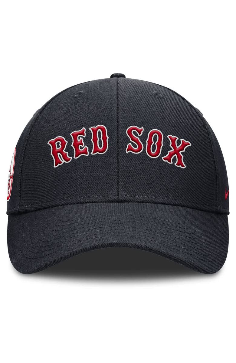 Nike Men's Nike Navy Boston Red Sox Rise Gaberdine Adjustable Hat, Alternate, color, Navy