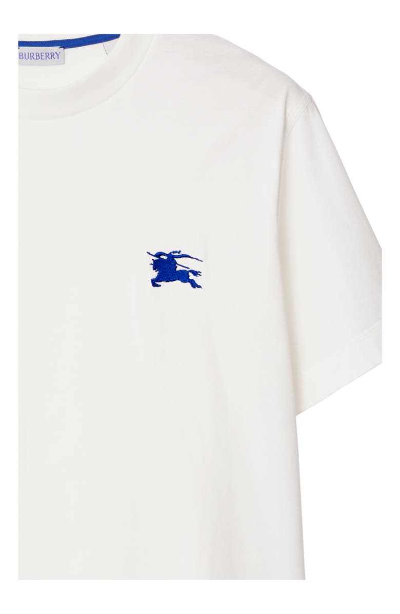 Burberry Cotton T-shirt, Alternate, color, Salt White