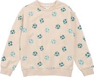 MILES THE LABEL Kids' Stretch Organic Cotton Sweatshirt