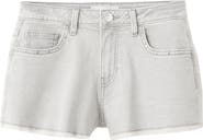 MANGO TEEN Rhinestone Low Rise Denim Shorts