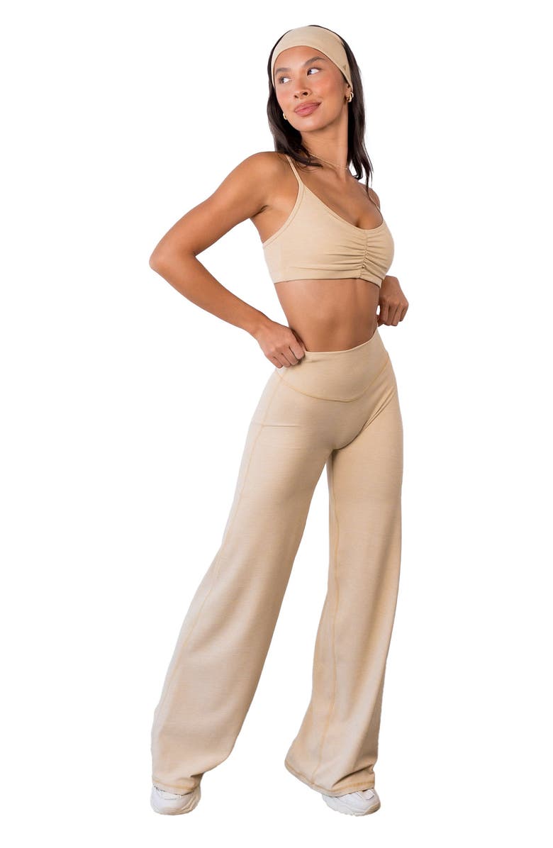 Vitality Daydream Relaxed Trouser, Main, color, Caramel Macchiato