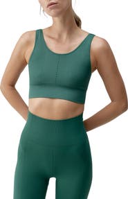 Born Living Yoga Naisha Medium Support Seamless Sport Top