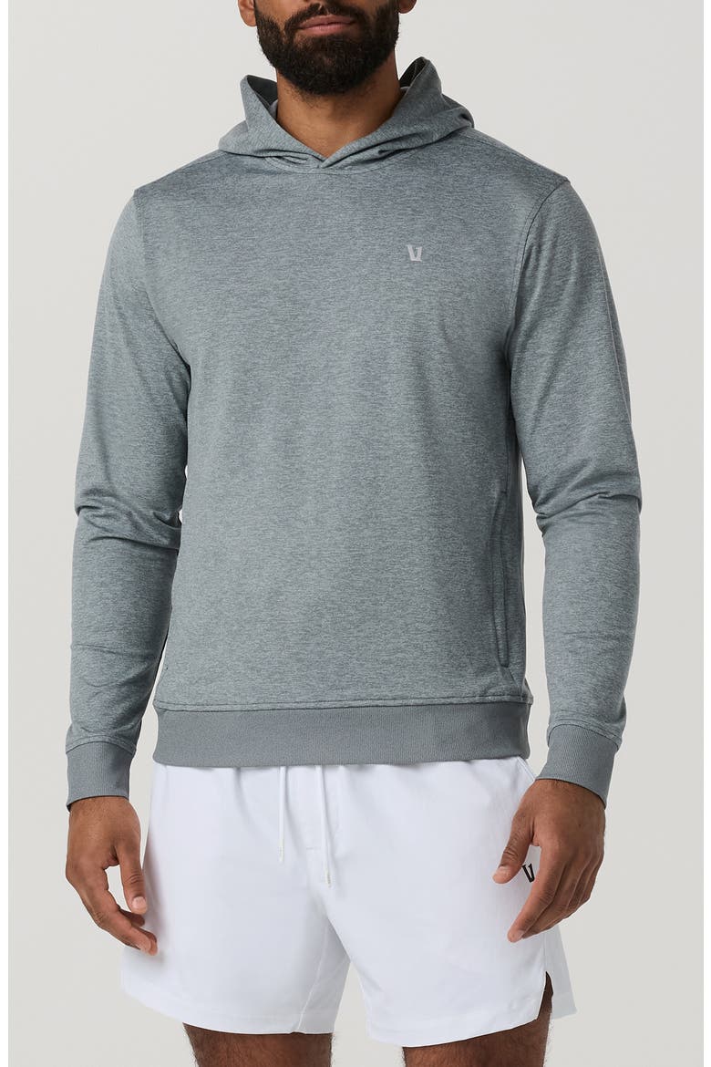 Ponto Performance Hoodie, Main, color, FOGGY BLUE HEATHER