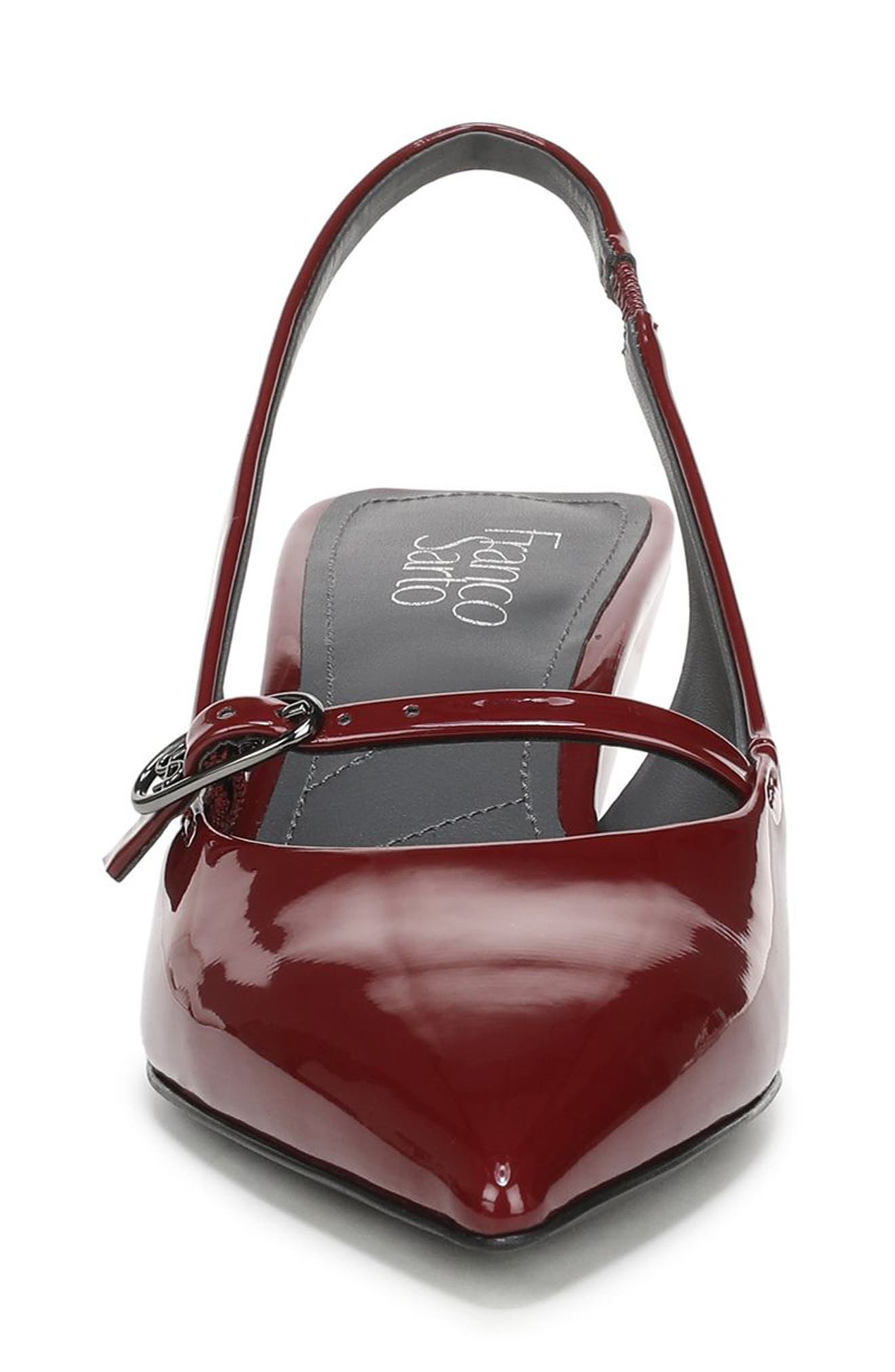 Franco Sarto Galin Slingback Pump, Alternate, color, Red