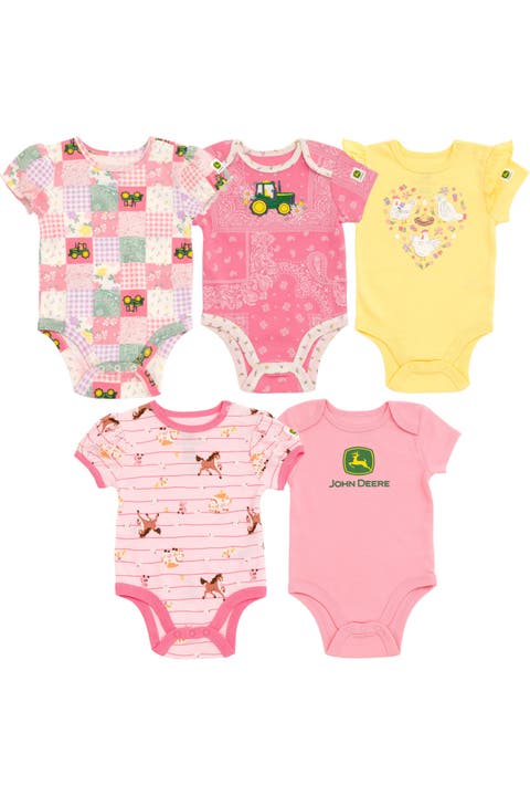 5-Pack Short Sleeve Bodysuits