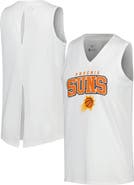 LEVELWEAR Women's Levelwear White Phoenix Suns Paisley Peekaboo Tank Top