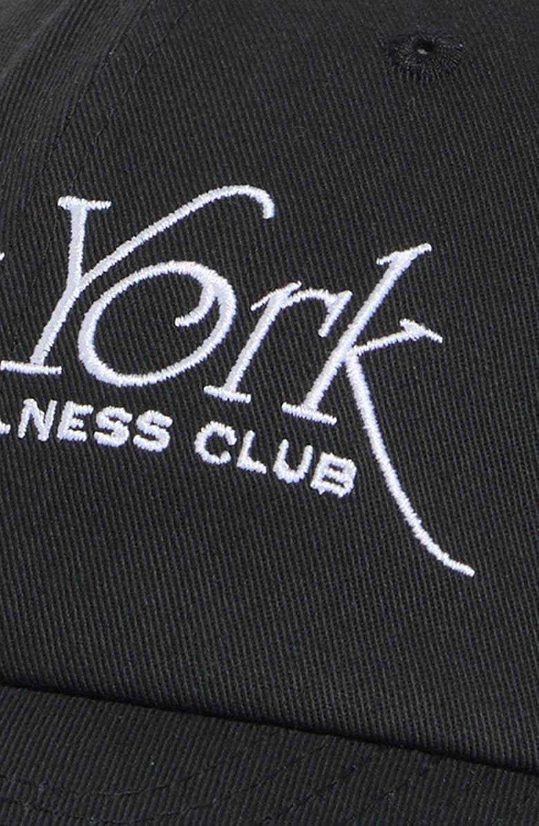 Sporty & Rich NY 94 Cotton Twill Baseball Cap, Alternate, color, Faded Black