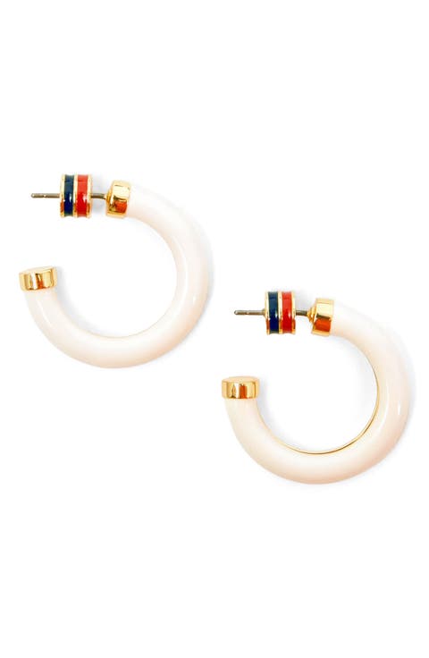 Le Tube Hoop Earrings