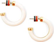 Clare V. Le Tube Hoop Earrings
