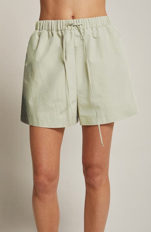 CRESCENT CRESCENT COTTON BLEND TOP AND SHORTS TWO PIECE SET