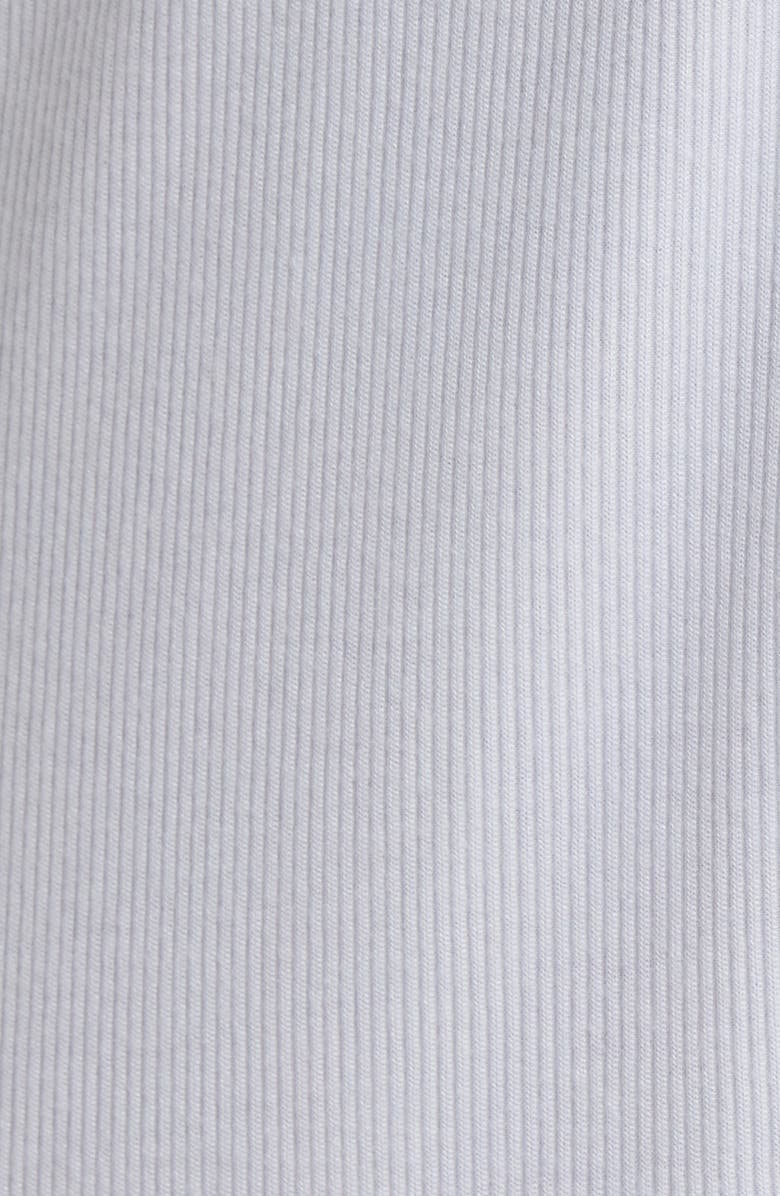 Robin Piccone Amy Rib Cover-Up Dress, Alternate, color, White