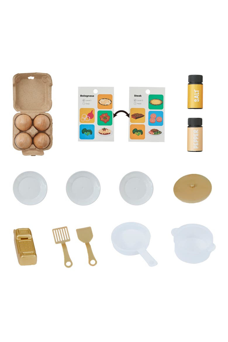 Chef Memphis Kitchen Playset, Alternate, color, WHITE/ GOLD
