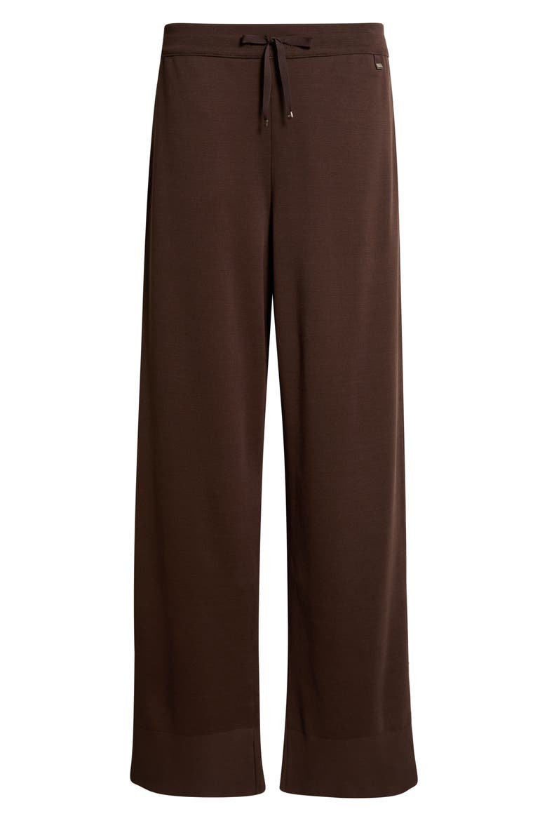 Knit Cotton Jersey Pants, Main, color, 8800 CHOCOLATE