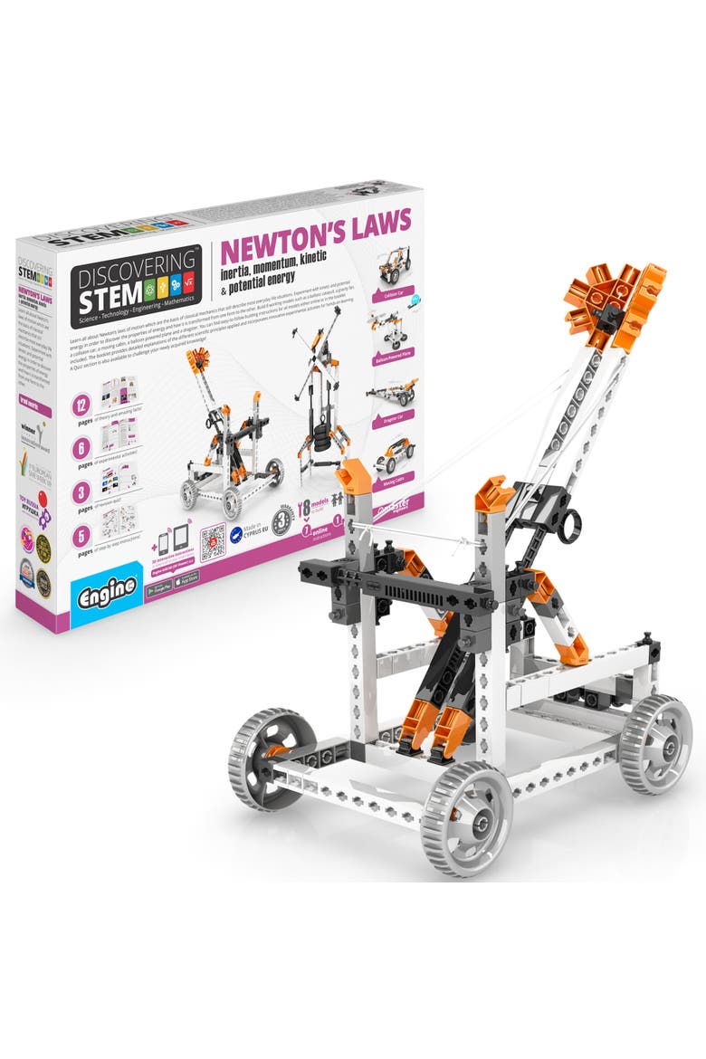 Newton's Laws, Model Toy Brick Building Set, Main, color, Multicolored