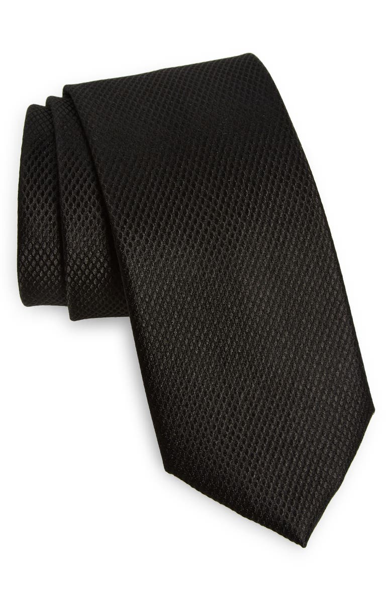 Nordstrom Tobin Solid Silk Tie, Main, color, 
