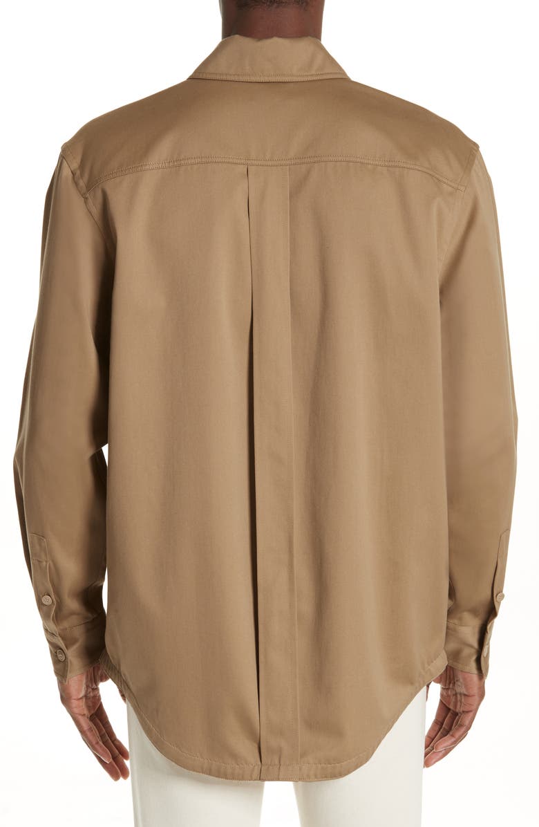 Acne Studios Houston Oversize Sport Shirt, Alternate, color, 