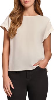 Jones New York Button Detail Top