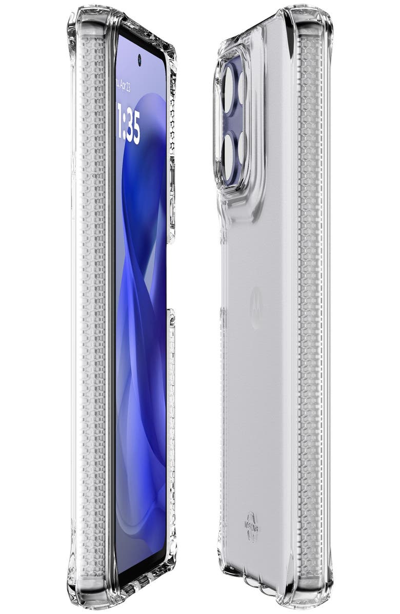 ITSkins Spectrum_R Clear Case for Motorola Moto G Power, Alternate, color, Clear