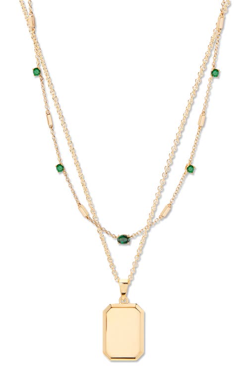 Brook & York Brook And York Willow Birthstone Layering Set In Gold May