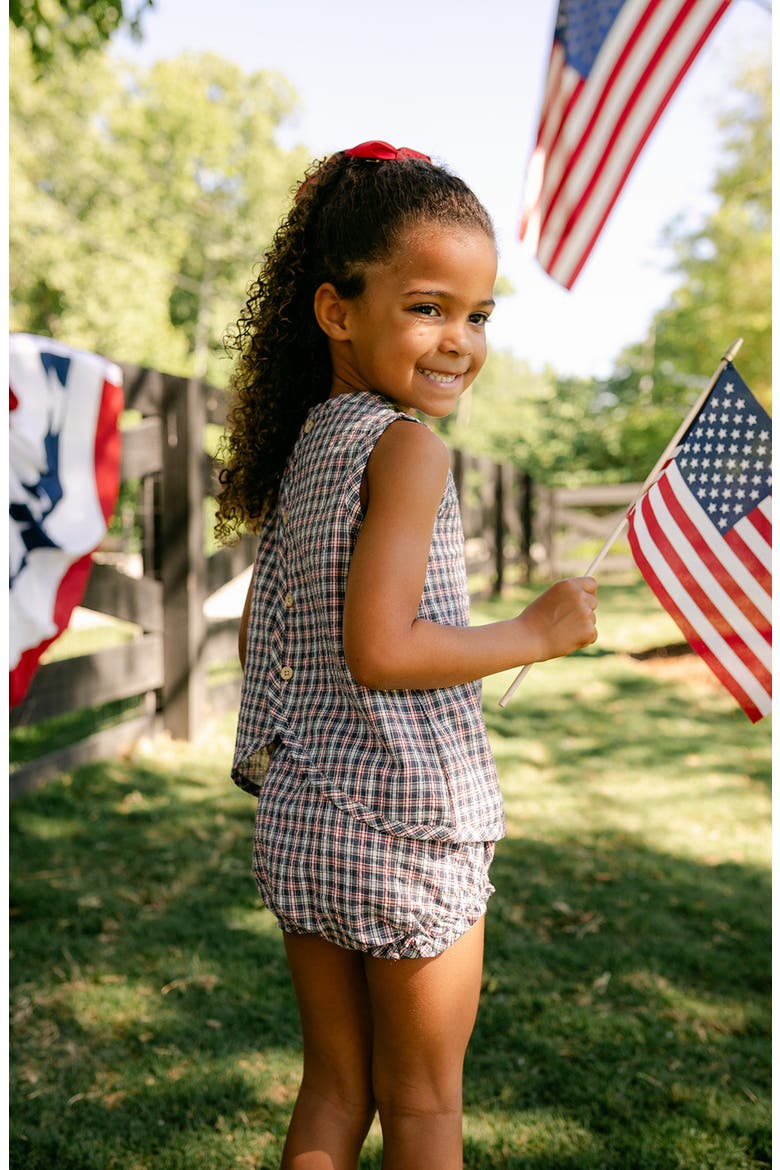Ellie Set, Alternate, color, Americana Plaid