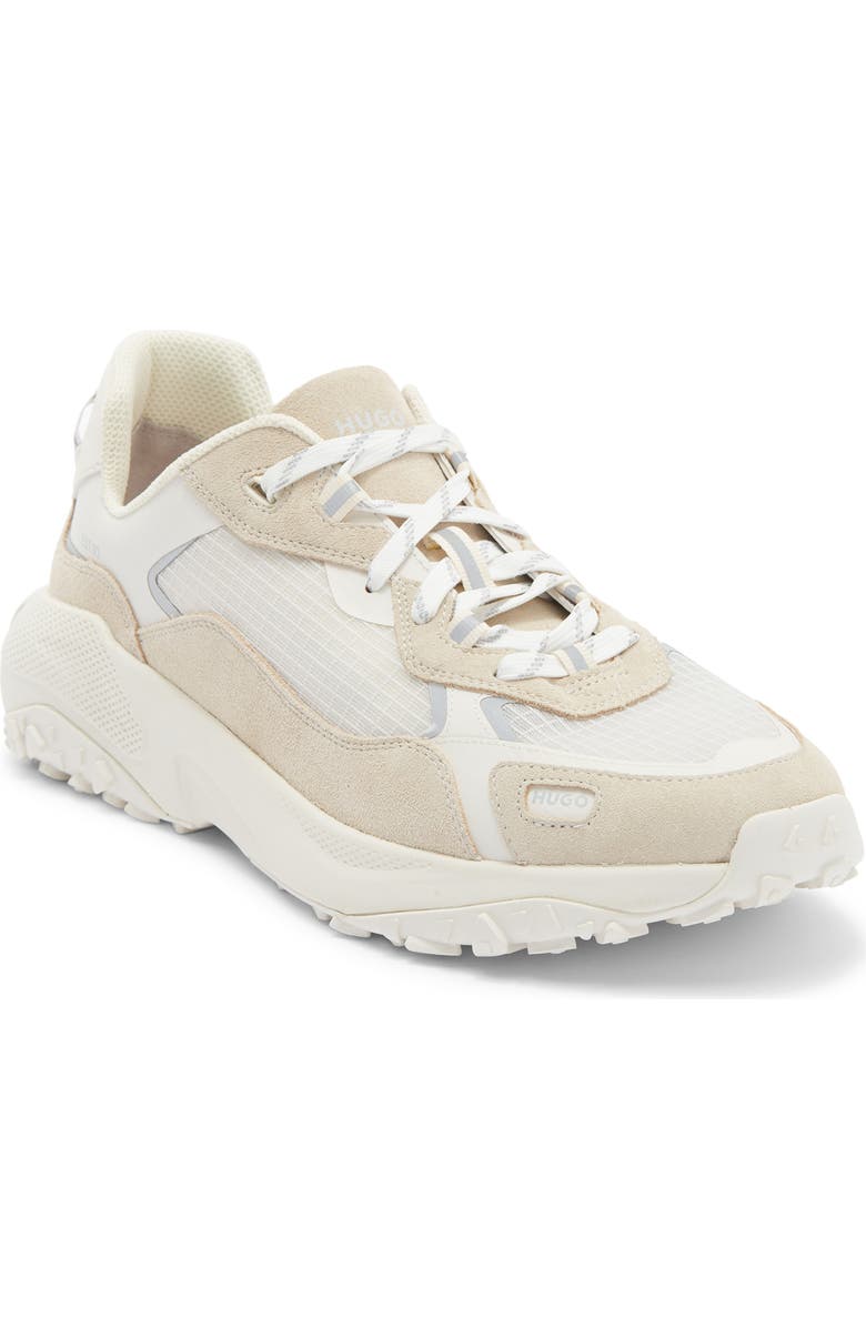 BOSS Go 1st Sneaker, Main, color, Open White