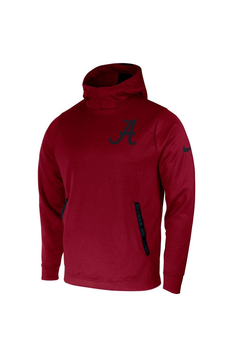 Nike Men's Nike Crimson Alabama Crimson Tide 2-Hit Performance Pullover Hoodie, Alternate, color,