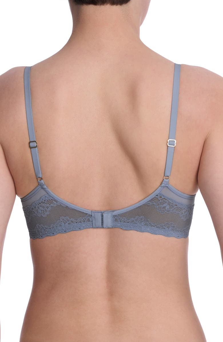 Natori Bliss Perfection Comfort T-Shirt Bra, Alternate, color, Ocean Blue