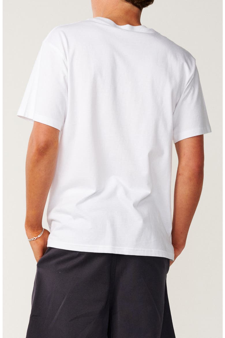 Disorder Balance Cotton Graphic T-Shirt, Alternate, color, WHITE