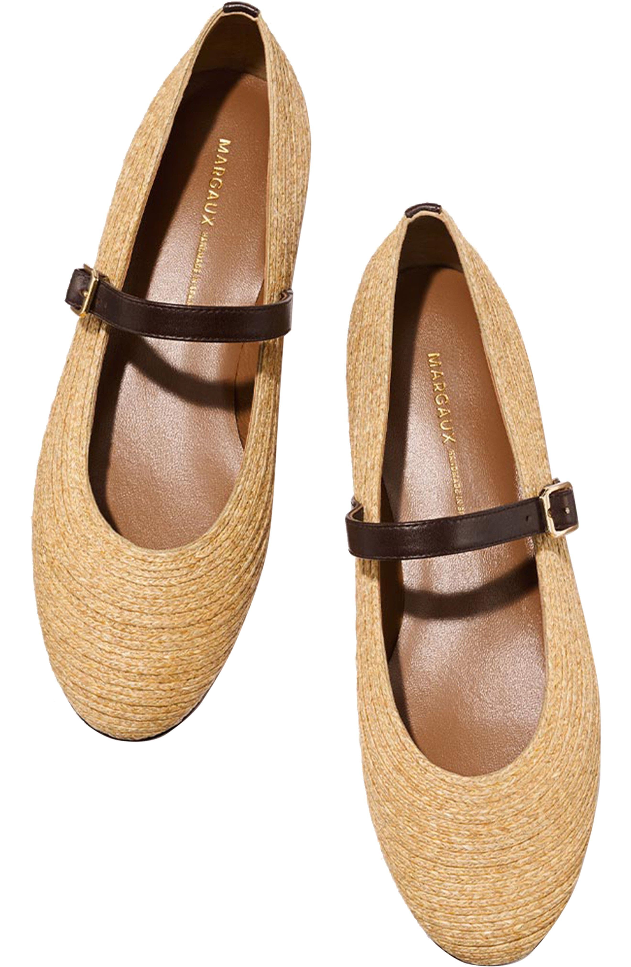 The Demi Jane Flat, Alternate, color, Natural Raffia