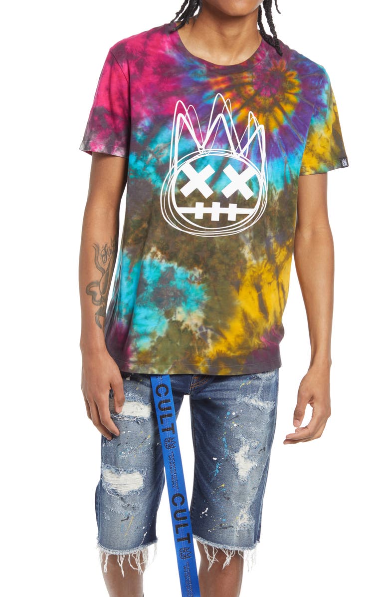 Cult of Individuality Men's Tie Dye Graphic Tee, Main, color, 