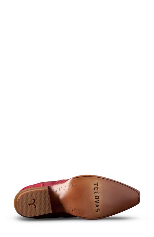Tecovas The Loretta Western Boot In Red