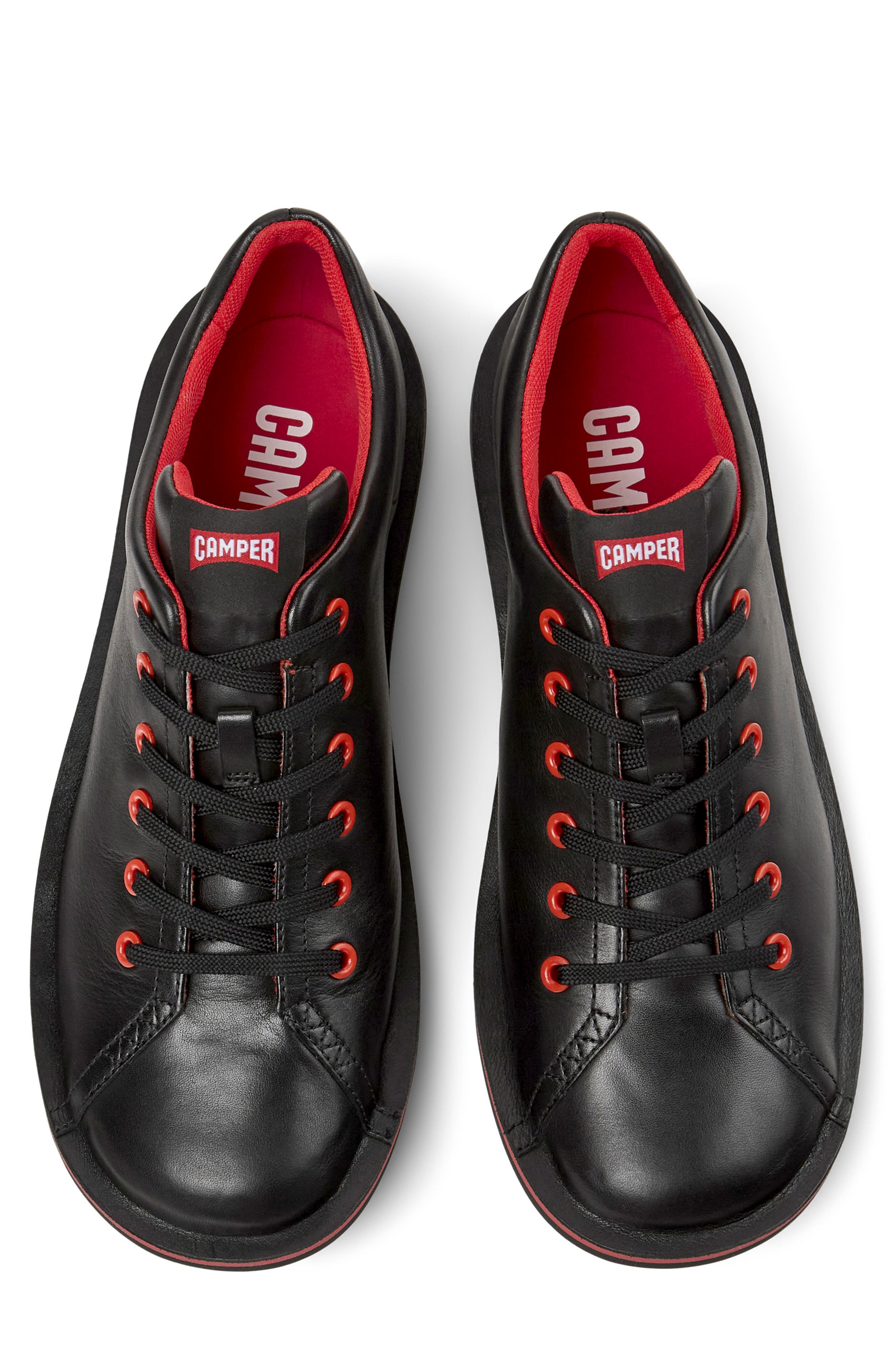 Camper Beetle Sneaker, Alternate, color, Black