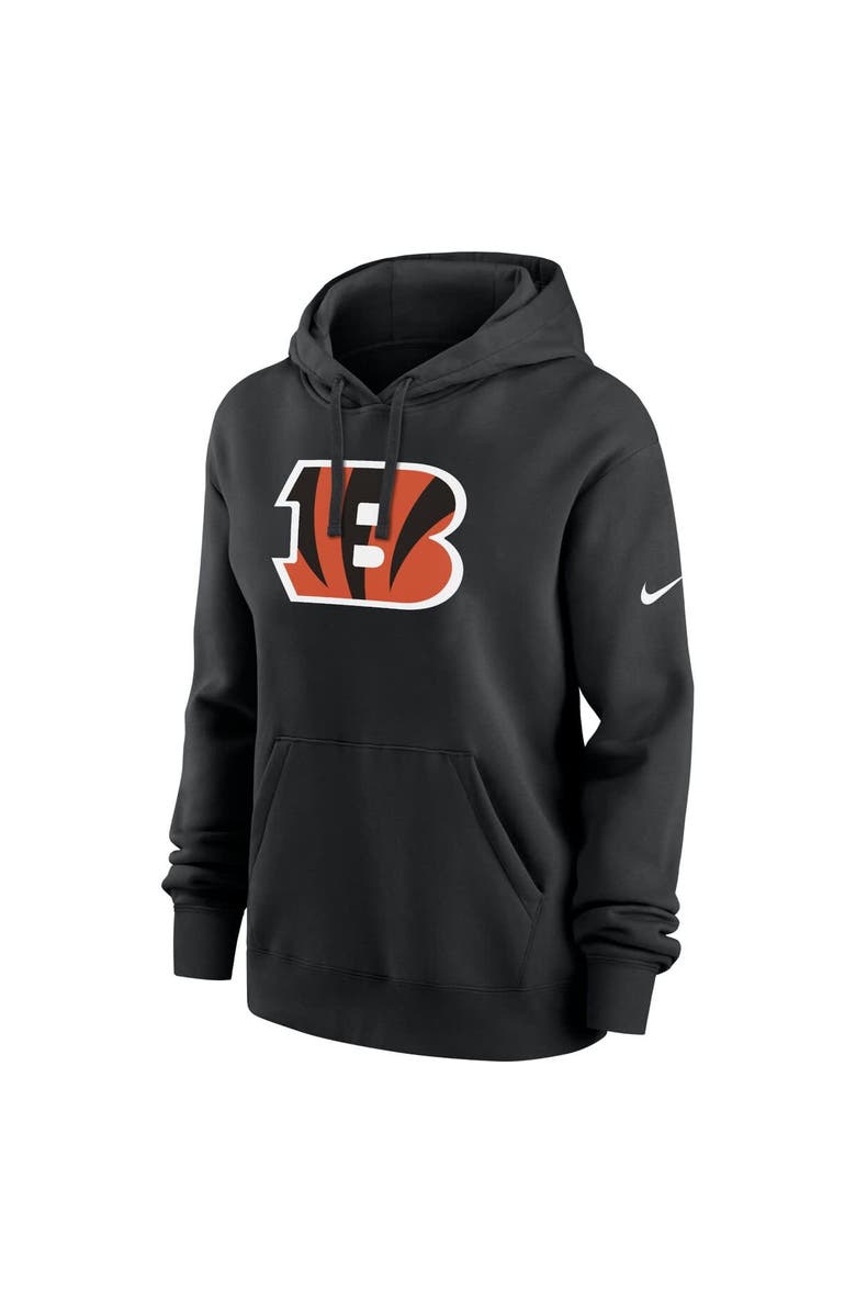 Nike Women's Nike Black Cincinnati Bengals Club Fleece Pullover Hoodie, Alternate, color, Black