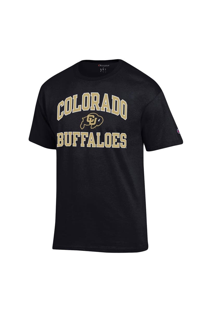 Champion Men's Champion Black Colorado Buffaloes High Motor T-Shirt, Alternate, color, Black