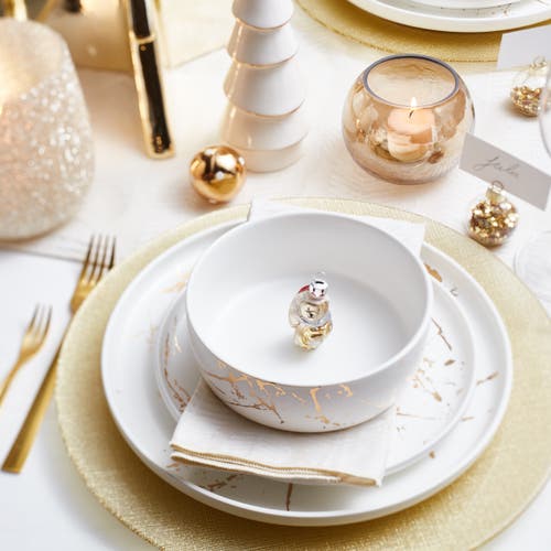 Stone Lain Zora Porcelain 32-piece Dinnerware Set In White