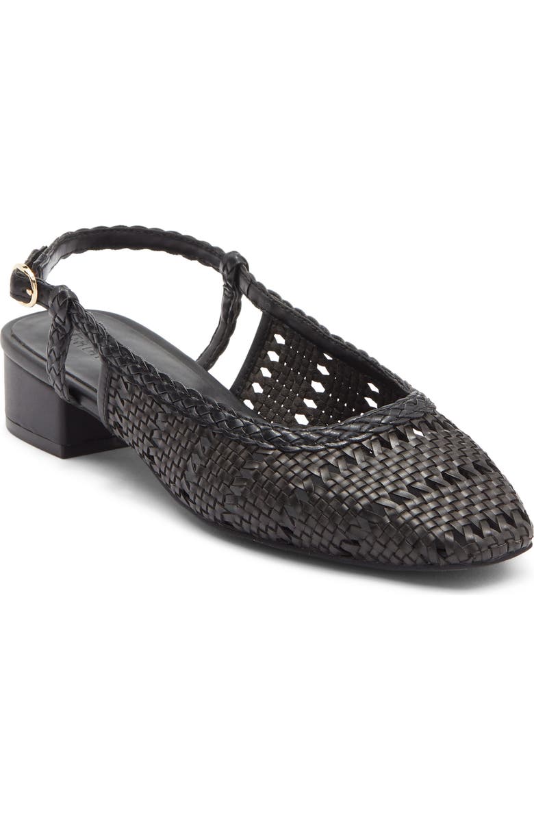 NORDSTROM RACK Bretta Woven Slingback Pump, Main, color,