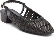 NORDSTROM RACK Bretta Woven Slingback Pump