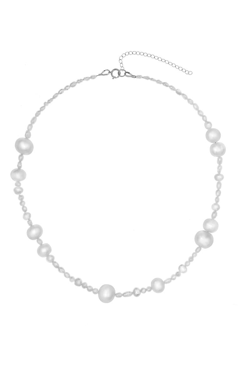KOZAKH Madelyn Genuine Pearl Beaded Necklace, Main, color, 