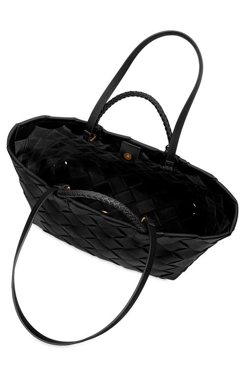 Rebecca Minkoff Frankie Woven Leather Tote