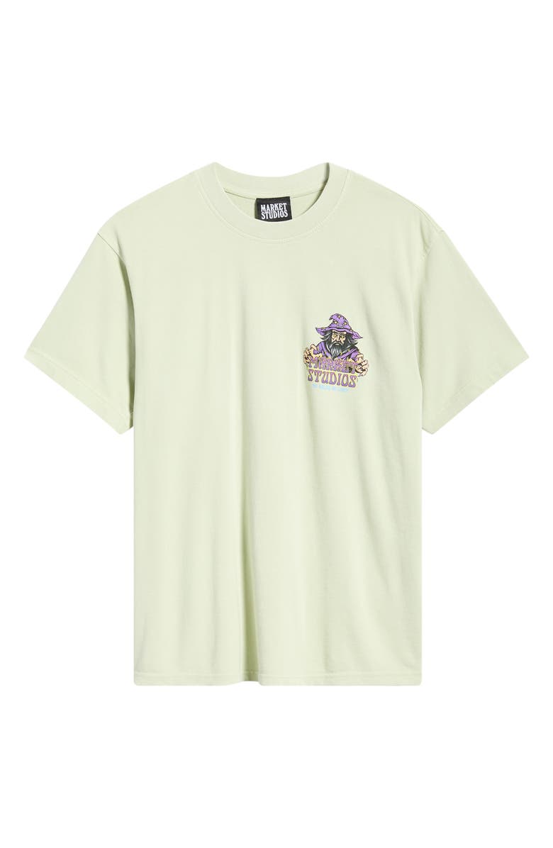 MARKET No Rules No Limits Cotton Graphic T-Shirt, Alternate, color, Pistachio