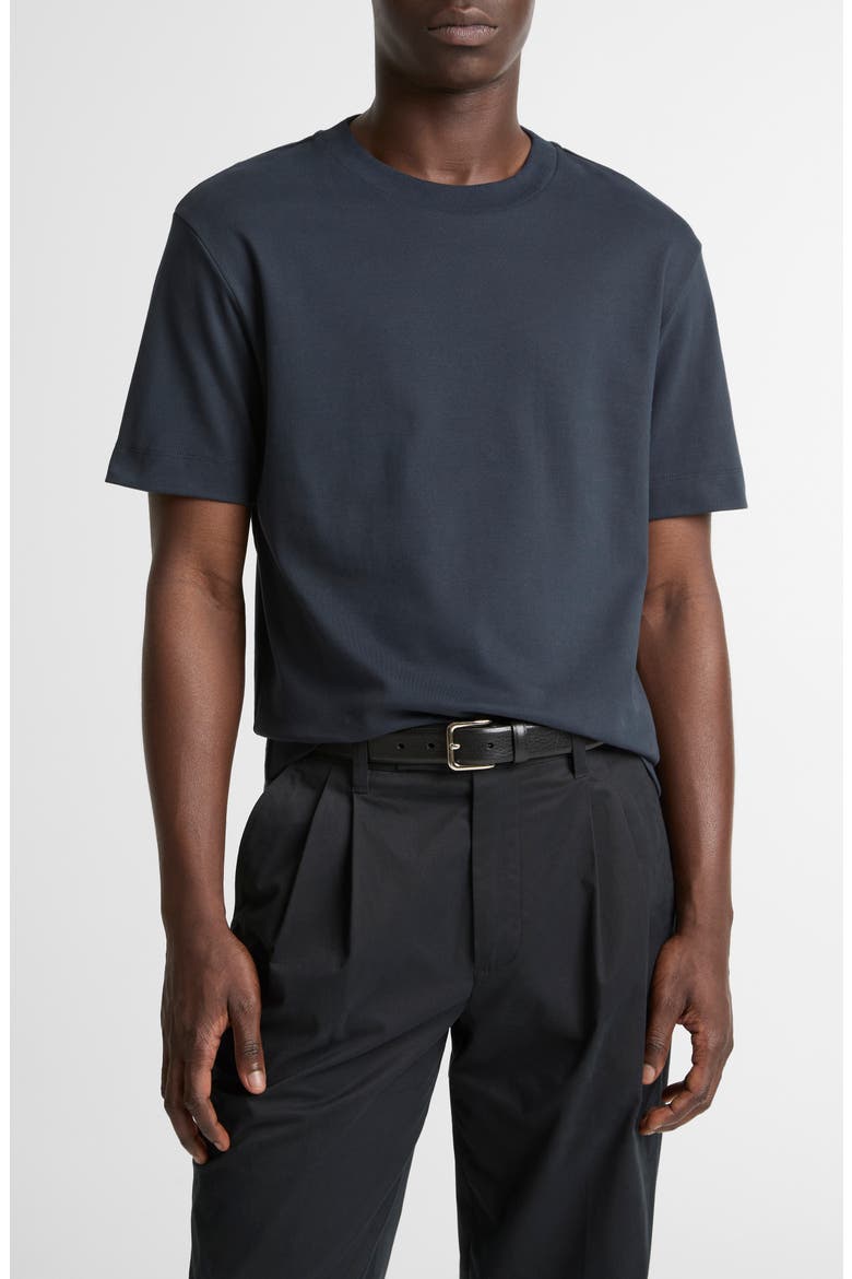 Peached Jersey T-Shirt, Main, color, COASTAL