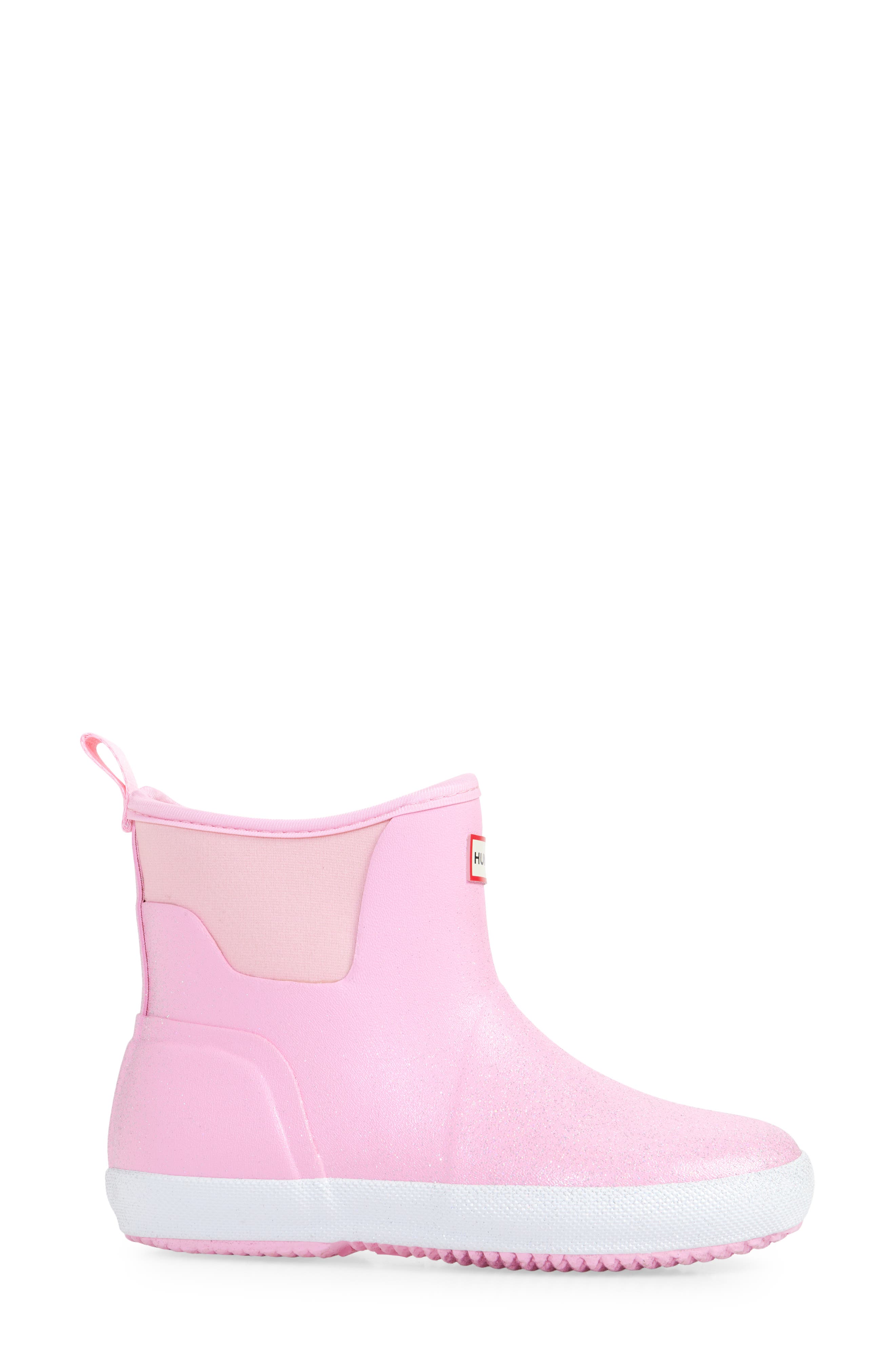 Hunter Kids' Finley Short Waterproof Rain Boot, Alternate, color, 