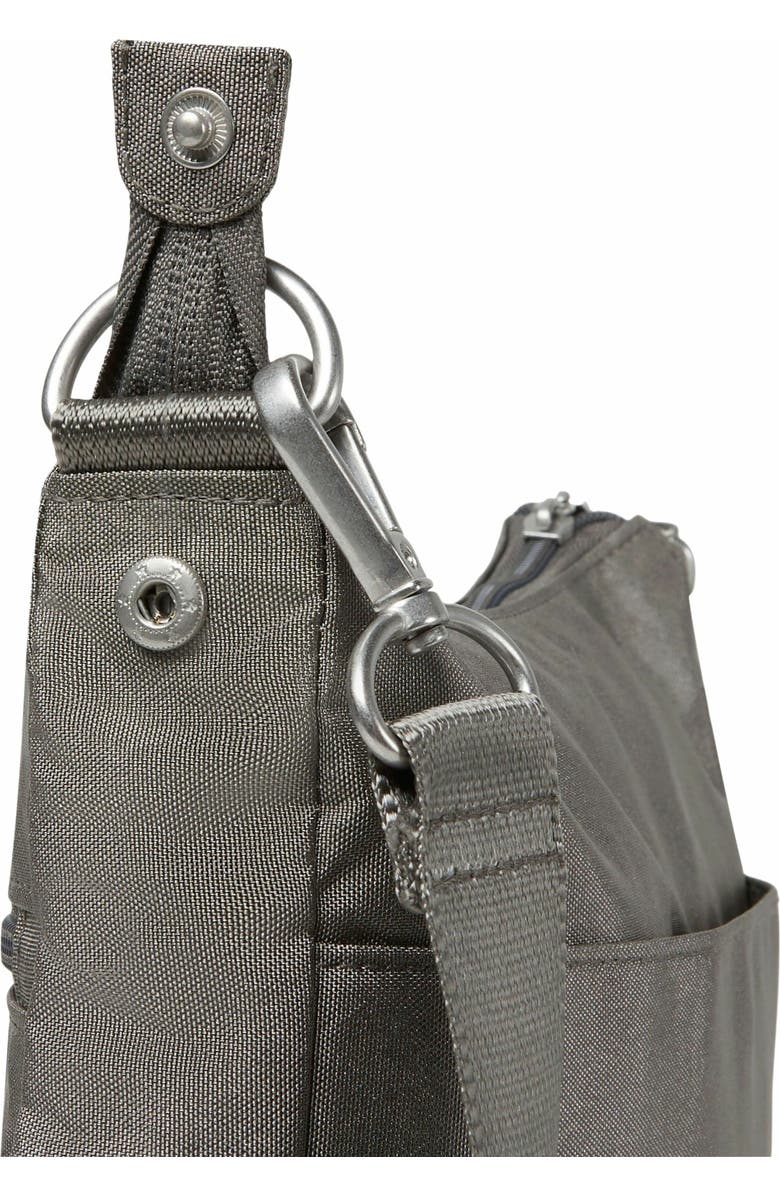 BAGGALLINI Modern Everywhere Slim Crossbody Bag with RFID Wristlet, Alternate, color, Sterling Shimmer