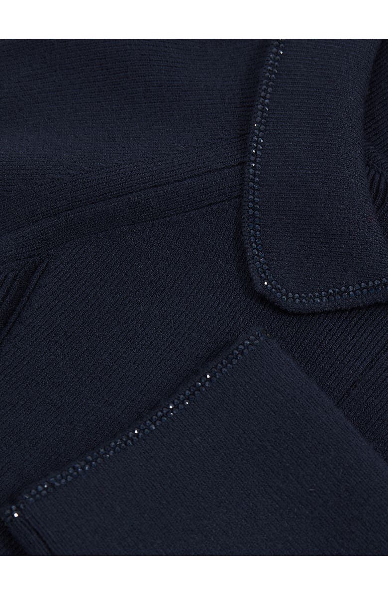 Reiss Kids' Zadie Long Sleeve Sweater Dress, Alternate, color, Navy