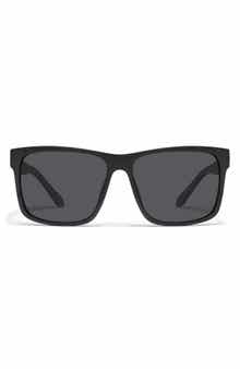 QUAY Thrill Ride 63mm Polarized Square Sunglasses